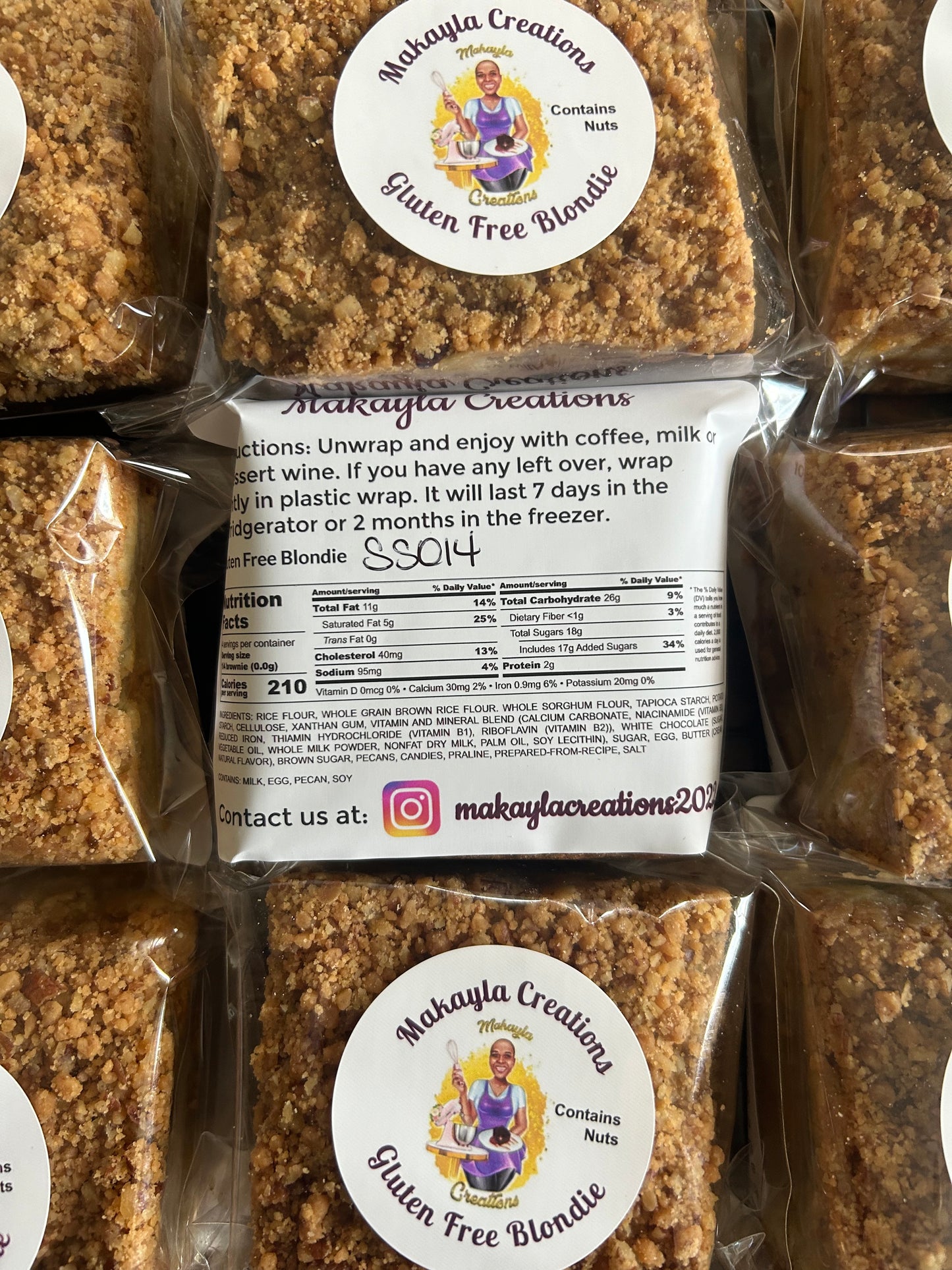 Gluten Free Blondie