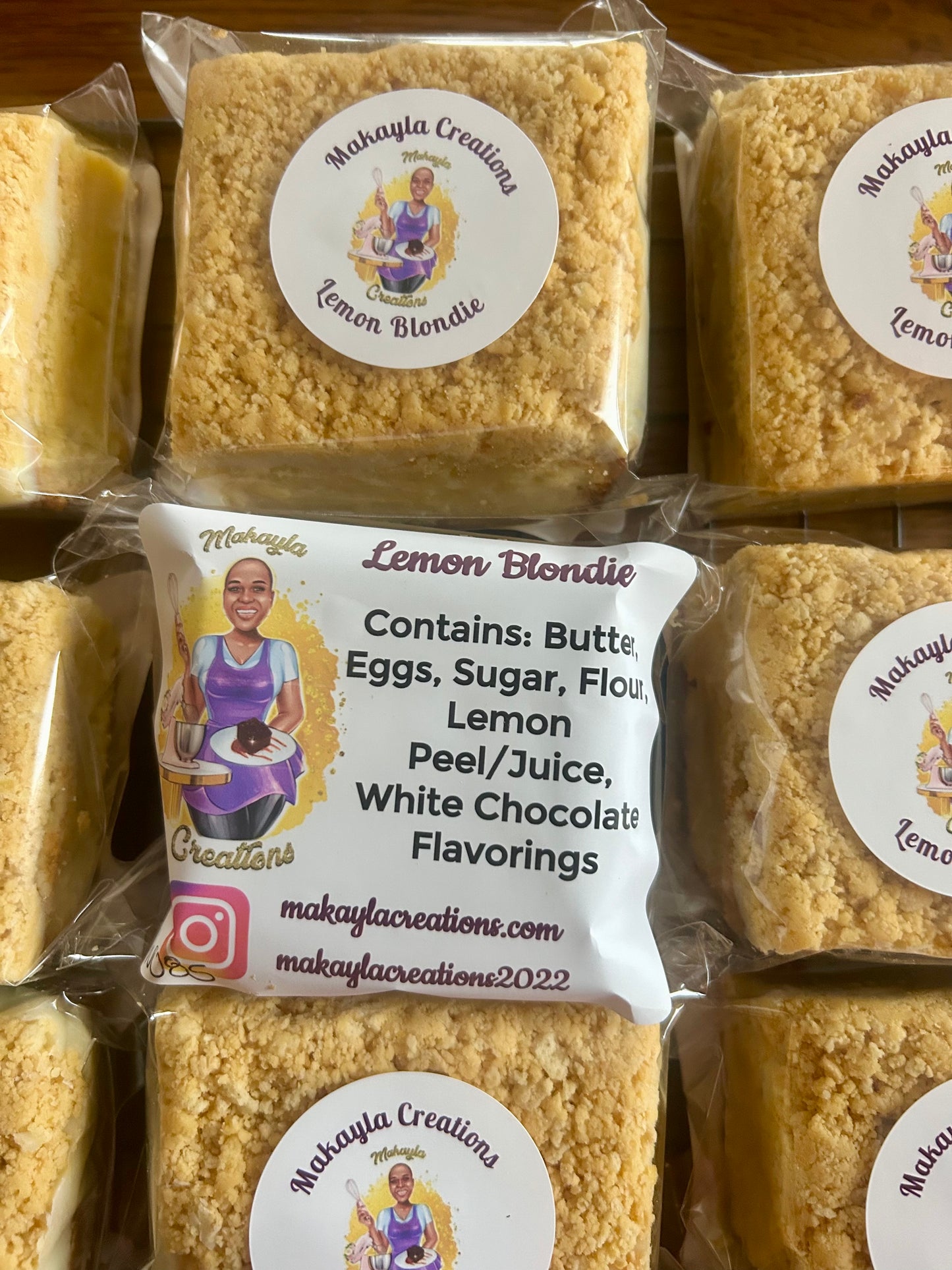 Lemon Blondie