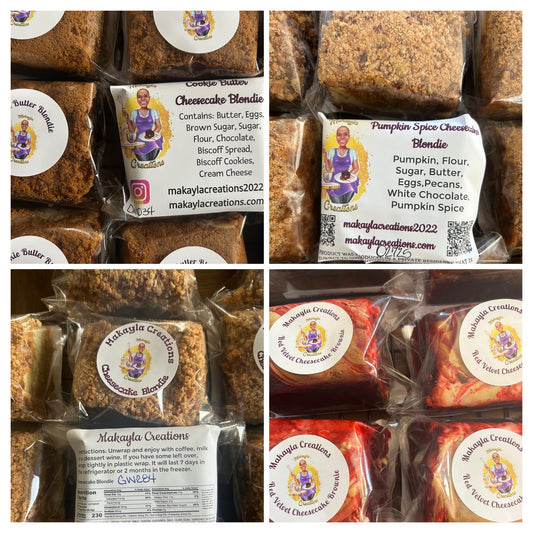 Brownies w/Cheesecake Variety Pack