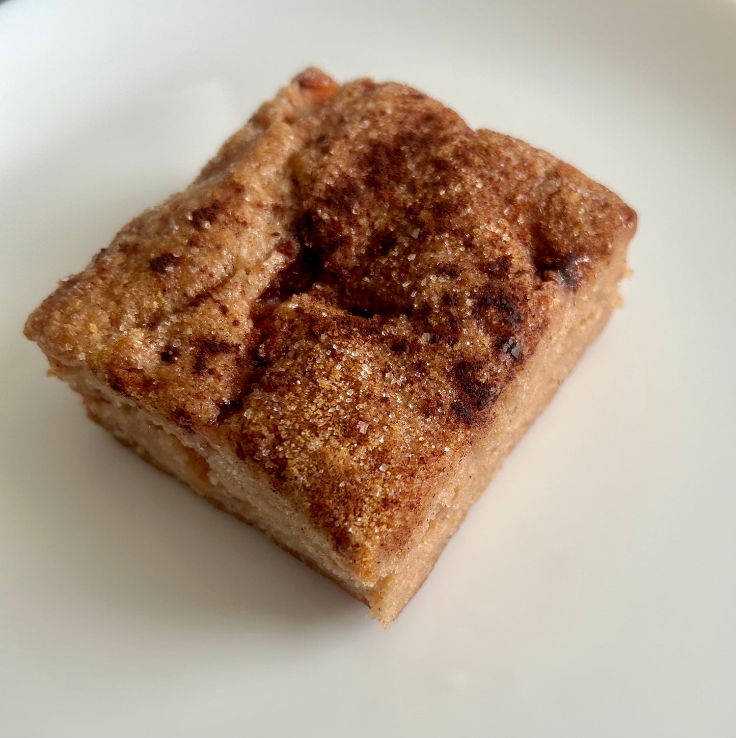 Gluten Free Vegan Apple Spice Blondie