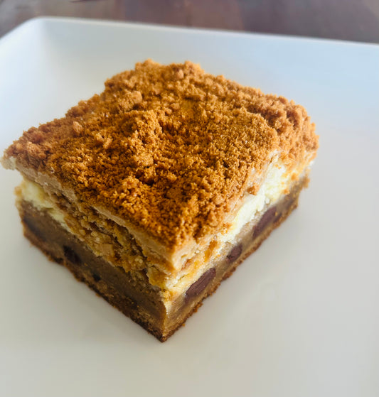 Cookie Butter Cheesecake Blondie