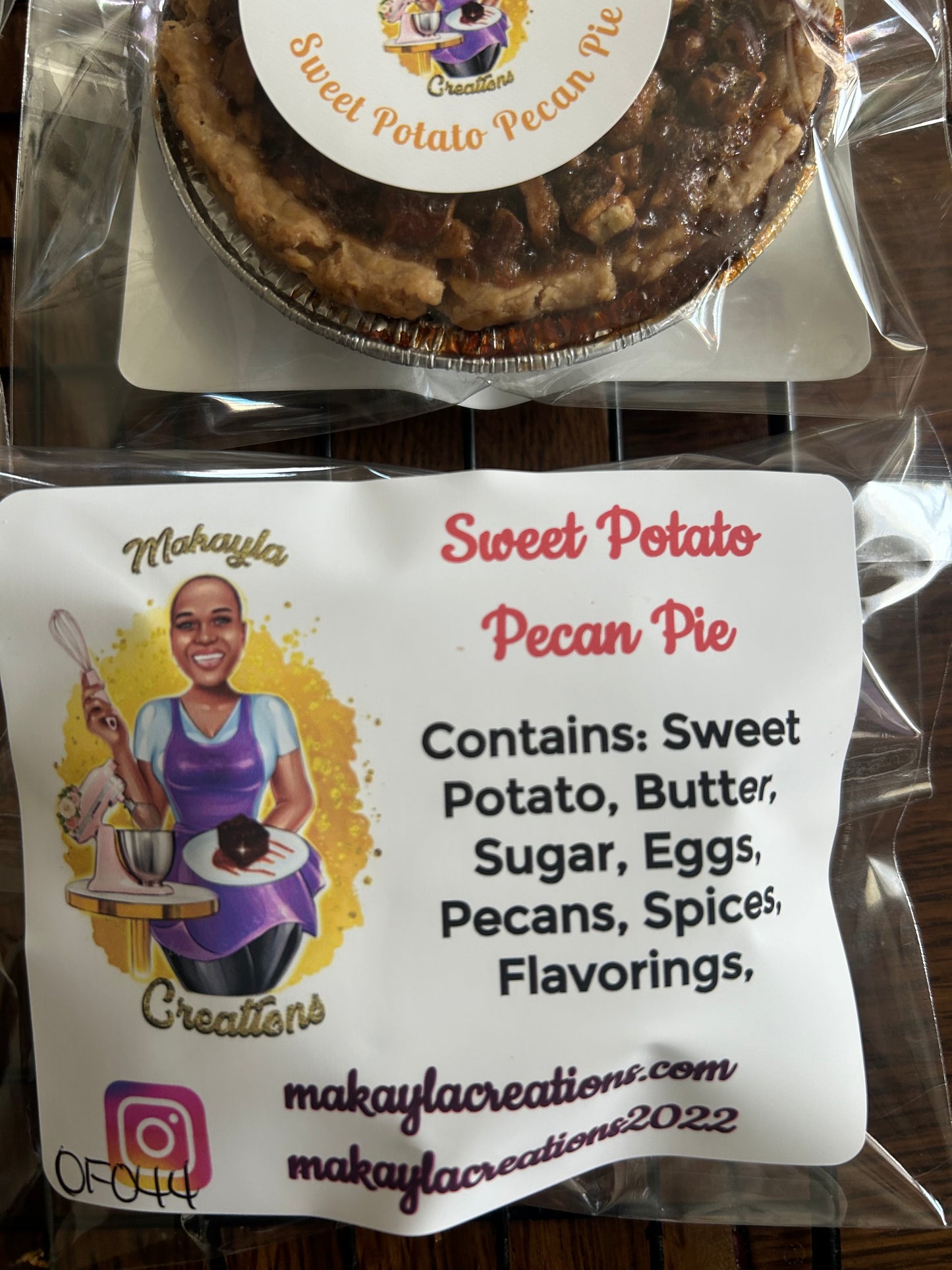 Mini Sweet Potato Pecan Pie