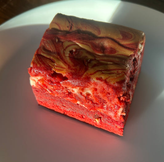 Red Velvet Cheesecake Brownie